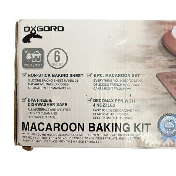 Oxgord Macaroon Baking Kit NIB - Picture 3 of 3